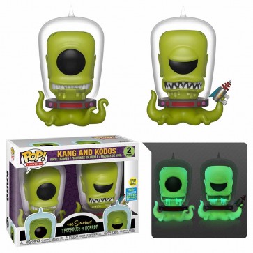 Simpsons - Kang & Kodos Pop! Vinyl 2-pack SDCC 2019