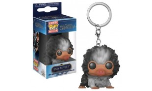 Fantastic Beasts 2: The Crimes of Grindelwald - Baby Niffler Brown Multi Pocket Pop! Keychain
