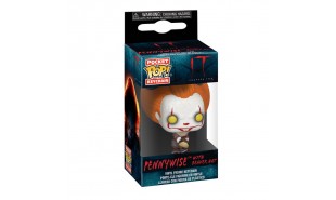 It: Chapter 2 - Pennywise with Beaver Hat Pocket Pop! Keychain