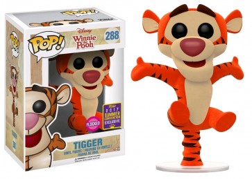 Winnie the Pooh - Tigger Bouncing Flocked Pop! Vinyl SDCC 2017