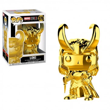 Marvel Studios 10th Anniversary - Loki Gold Chrome Pop! Vinyl