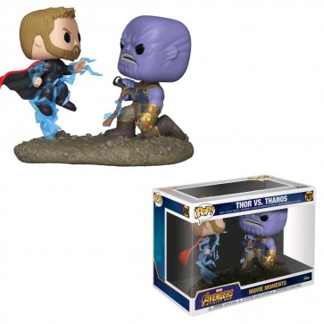 Avengers 3: Infinity War - Thor vs Thanos Movie Moment Pop! Vinyl