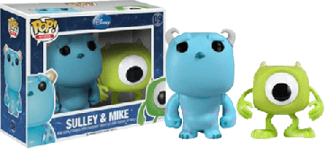 Monsters Inc. - Mike & Sulley Pop! Vinyl Figures 2-Pack