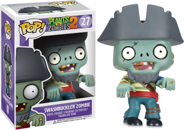 Plants vs Zombies - Swashbuckler Zombie Pop! Vinyl Figure