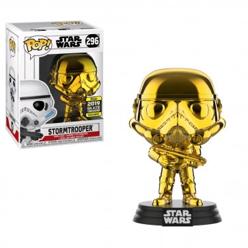 Star Wars - Stormtrooper Gold Chrome SW19 Pop! Vinyl