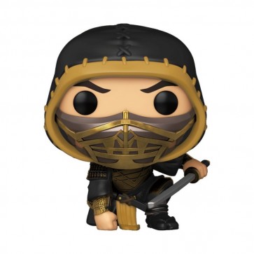 Mortal Kombat (2021) - Scorpion Crouch Metallic US Exclusive Pop! Vinyl