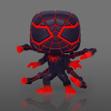 Marvel's SpiderMan: Miles Morales - Programmable Matter Suit Glow US Exclusive Pop! Vinyl