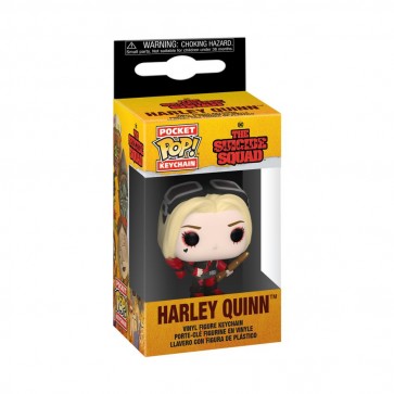 The Suicide Squad - Harley Quinn Bodysuit Pocket Pop! Keychain