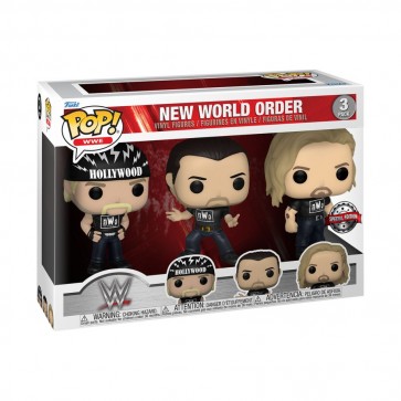 WWE - NWO US Exclusive Pop! 3-Pack