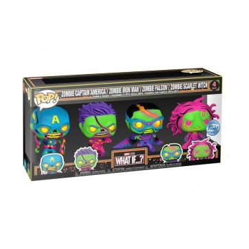 What If...? - Blacklight US Exclusive Pop! Vinyl 4-Pack