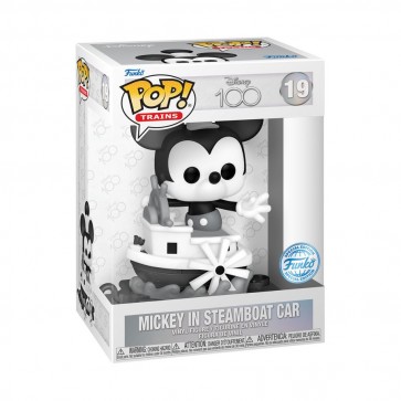 Disney: D100 - Mickey in Steamboat Car Pop! Train