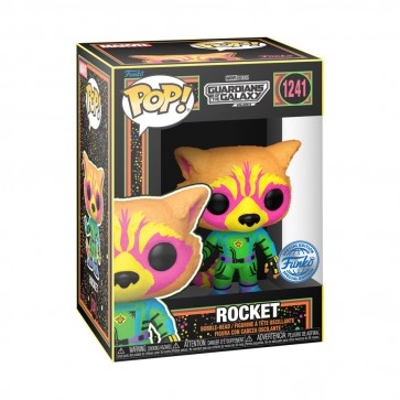 Guardians of the Galaxy: Vol. 3 - Rocket US Exclusive Blacklight Pop! Vinyl