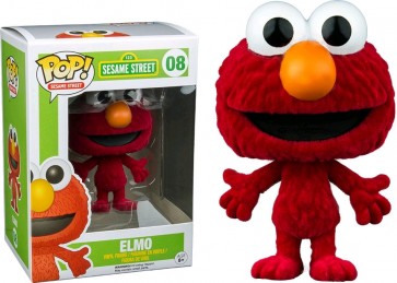 Sesame Street - Elmo Flocked Pop! Vinyl Figure