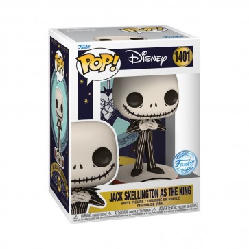 The Nightmare Before Christmas - Jack Skellington as the King US Exclusive Pop! Vinyl