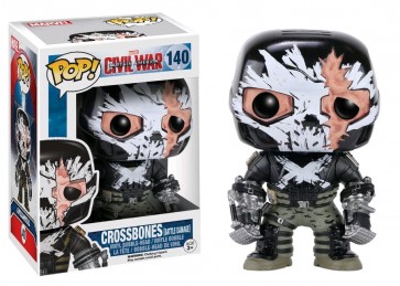 Captain America 3: Civil War - Crossbones Cracked Mask Pop! Vinyl Figure