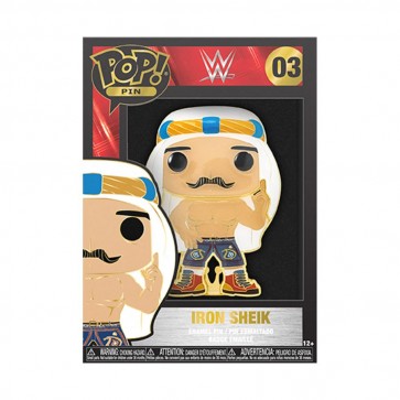 WWE - Iron Sheik 4" Pop! Enamel Pin