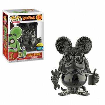 Ratfink - Ratfink Grey Chrome Pop! Vinyl SDCC 2019