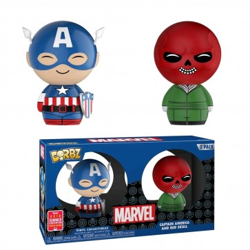 Captain America - Captain America & Red Skull Dorbz 2pk SDCC 2018