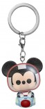 Disney World - Mickey Space Mountain Diamond Glitter 50th Anniv US Exc Pocket Pop! Keychain