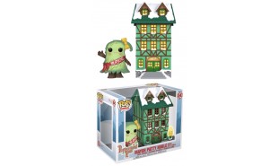 Peppermint Lane - Patty Noble with Light Up Town Hall Pop! Town