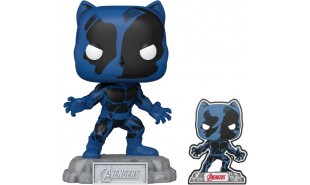 Marvel Comics - Black Panther Avengers 60th US Exclusive Pop! Vinyl with Pin