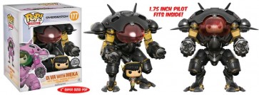 Overwatch - D.Va & MEKA (Carbon Fibre) US Exclusive 6" Pop! Vinyl