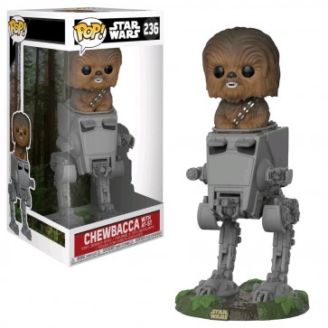 Star Wars - Chewbacca in AT-ST Pop! Deluxe