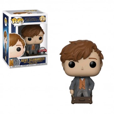 Fantastic Beasts 2: The Crimes of Grindelwald - Newt in Suitcase US Exclusive Pop! Vinyl