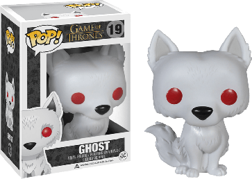 Game of Thrones - Direwolf Ghost Pop! Vinyl Figure