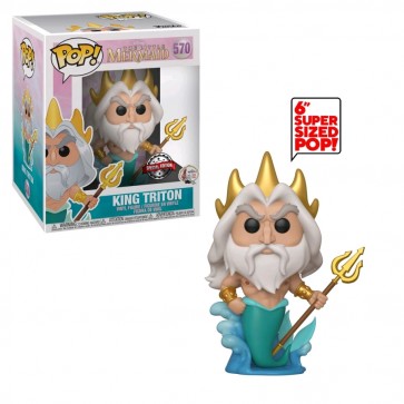 The Little Mermaid - King Triton US Exclusive 6" Pop! Vinyl