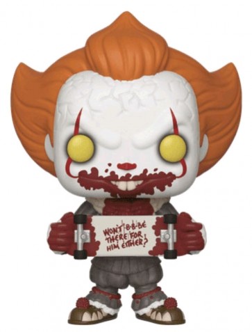 It: Chapter 2 - Pennywise with Skateboard US Exclusive Pop! Vinyl