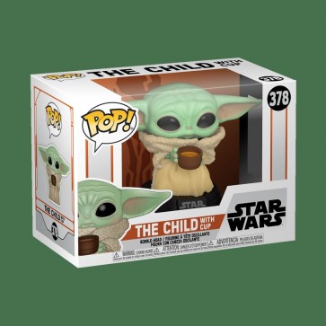 Star Wars: The Mandalorian - The Child with Cup Pop! Vinyl