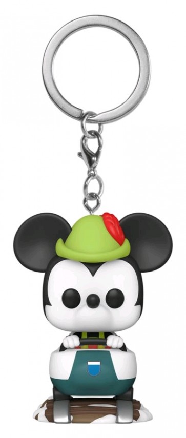 Disneyland 65th Anniversary - Mickey Matterhorn Pocket Pop! Keychain