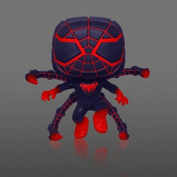 Marvel's Spider-Man: Miles Morales - Programmable Matter Pose Glow US Exclusive Pop! Vinyl