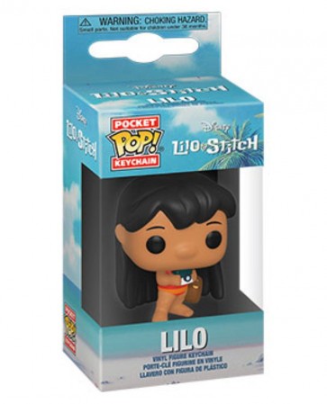 Lilo and Stitch - Lilo with Camera Pocket Pop! Keychain