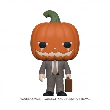 The Office - Dwight with Pumpkinhead Pop! Vinyl