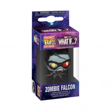 What If - Zombie Falcon Pocket Pop! Keychain