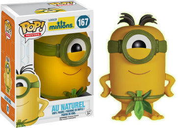 Minions - Au Naturel Glow Pop! Vinyl Figure