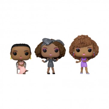 Whitney Houston - Diamond Glitter US Exclusive Pop! Vinyl 3-Pack