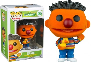 Sesame Street - Ernie Flocked Pop! Vinyl Figure