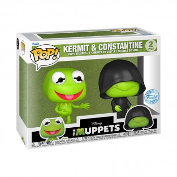 Muppets - Kermit & Constantine US Exclusive Pop! Vinyl 2-Pack