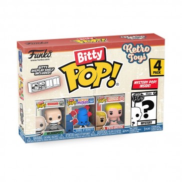 Retro Toys - Mr. Monopoly Bitty Pop! 4-Pack