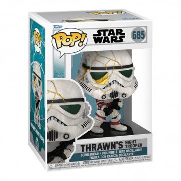 Star Wars: Ahsoka (TV) - Thrawn's Night Trooper (White/Gold Helmet) Pop! Vinyl