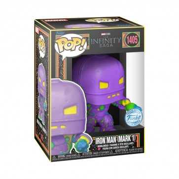 Marvel Comics - Iron Man MkI (Infinity Saga) US Exclusive Black Light Pop! Vinyl