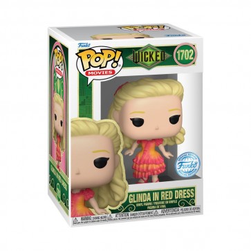 Wicked (2024) - Glinda in Red Dress US Exclusive Pop! Vinyl