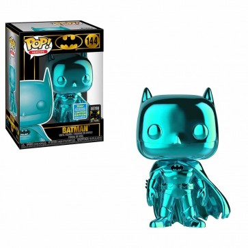 Batman - Batman Teal Chome Pop! Vinyl SDCC 2019