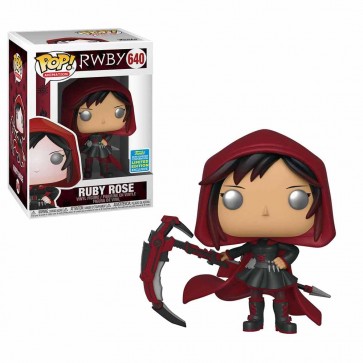 RWBY - Ruby Rose w/Hood Pop! Vinyl SDCC 2019