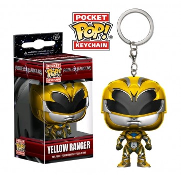 Power Rangers Movie - Yellow Ranger Pocket Pop! Keychain