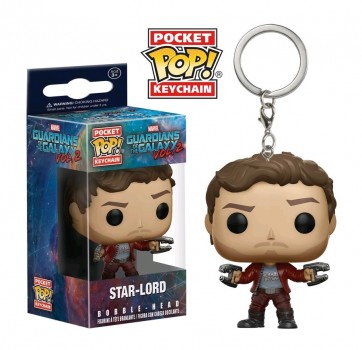 Guardians of the Galaxy: Vol. 2 - Star-Lord Pocket Pop! Keychain