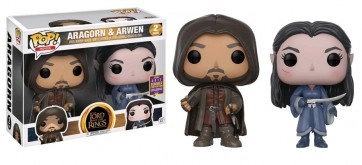 Lord of the Rings - Aragorn & Arwen Pop! 2Pk Vinyl SDCC 2017